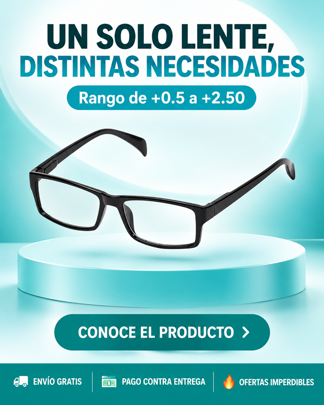 Pack de 2 Lentes de Lectura Multifocales