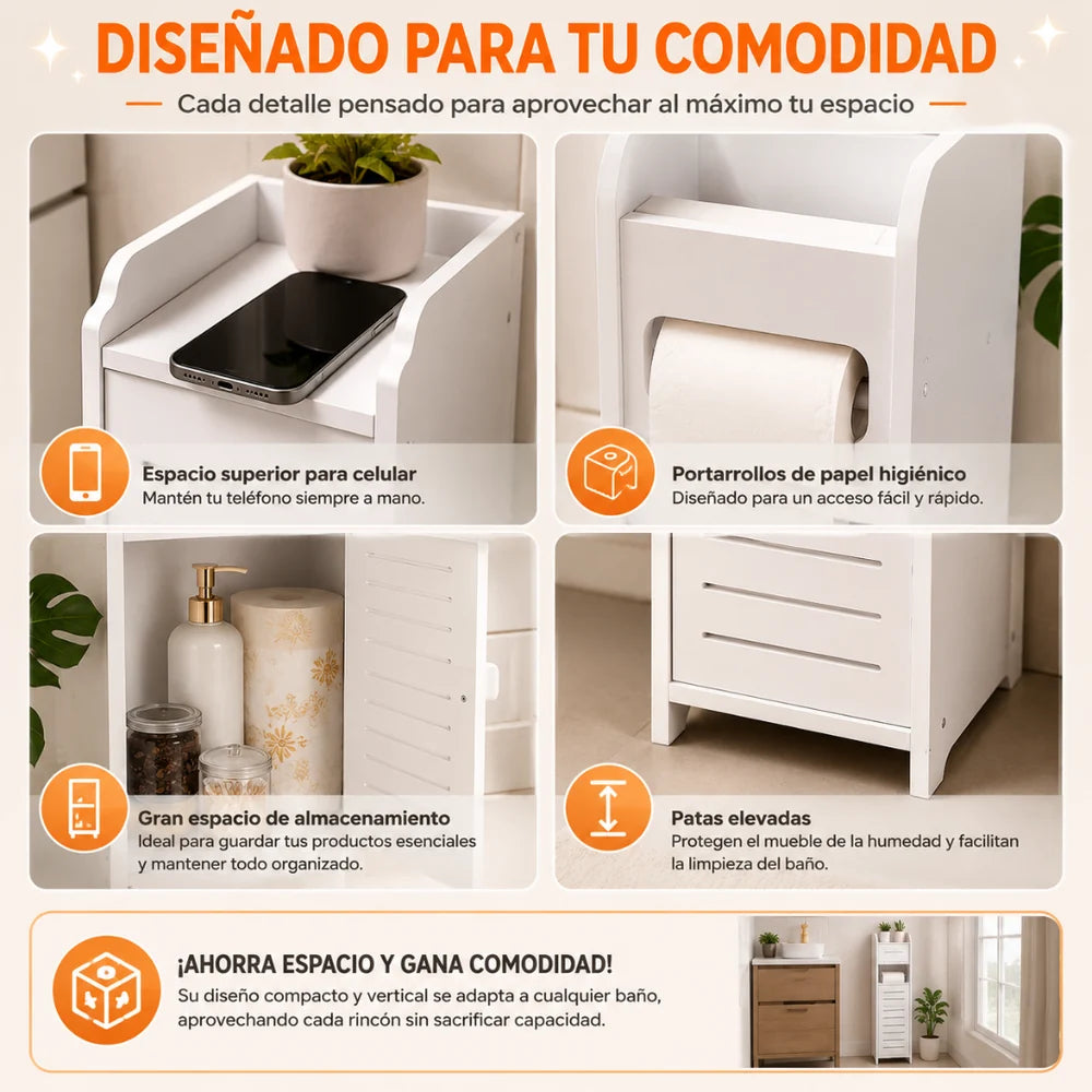 Armario de Baño Multifuncional