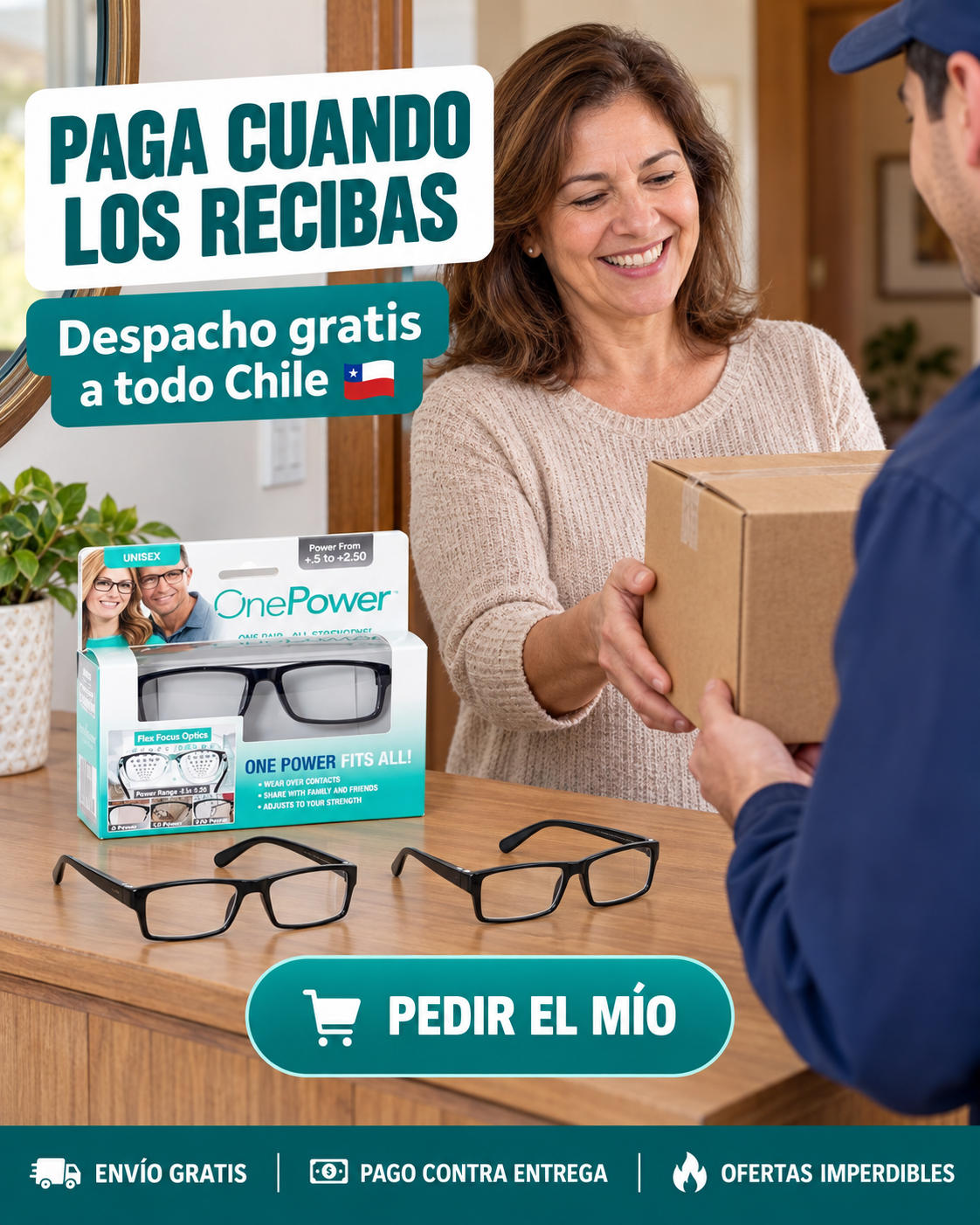 Pack de 2 Lentes de Lectura Multifocales