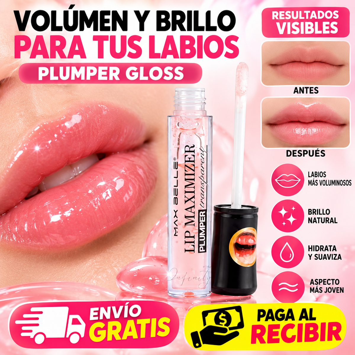 Voluminizador De Labios Plumper Gloss