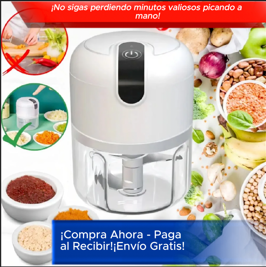Mini Procesador Eléctrico 250ML