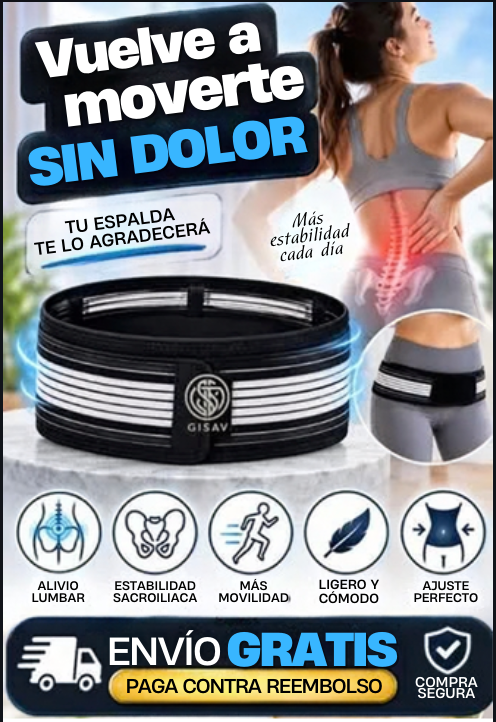 Cinturón Lumbar Ortopédico