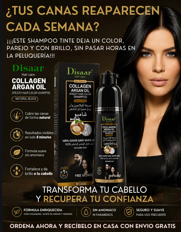 Shampoo Cubre Canas Argán Dissar