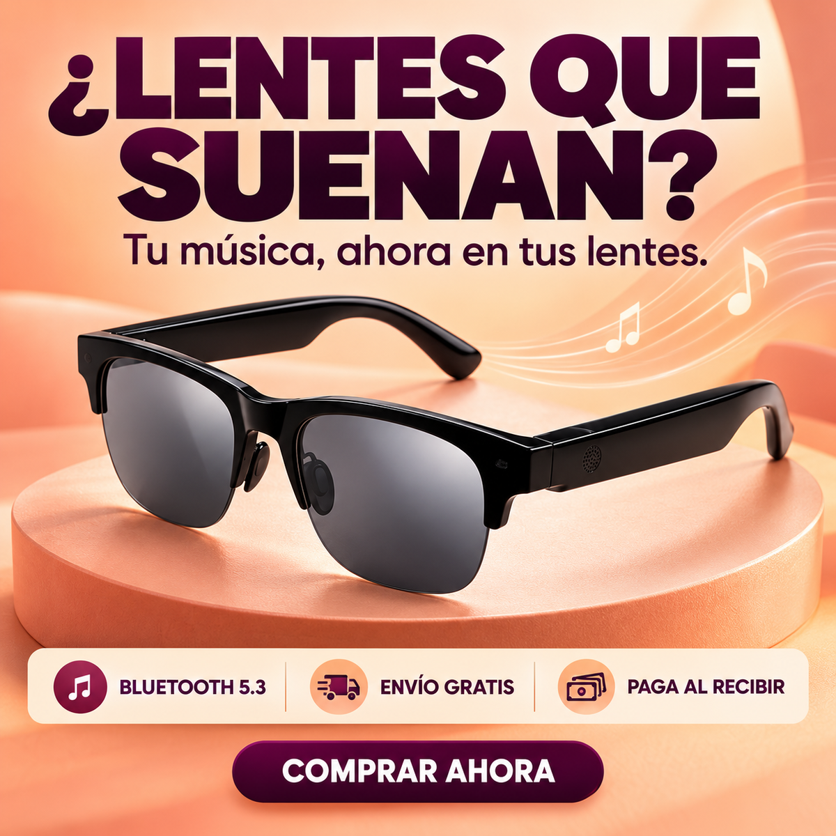 Gafas Inalámbricas Inteligentes F-06