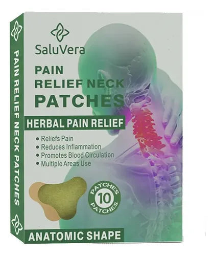 10 Parches Calmantes de Dolor Cervical - Upseller