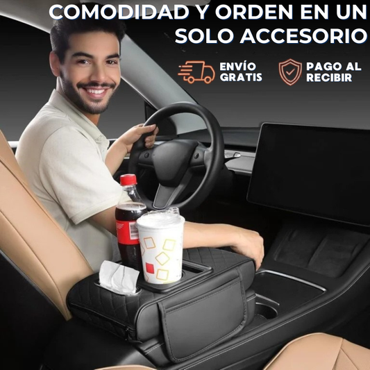 Organizador Apoyabrazos Auto