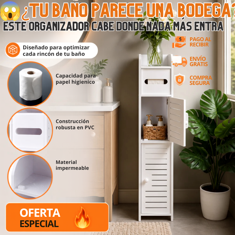 Armario de Baño Multifuncional