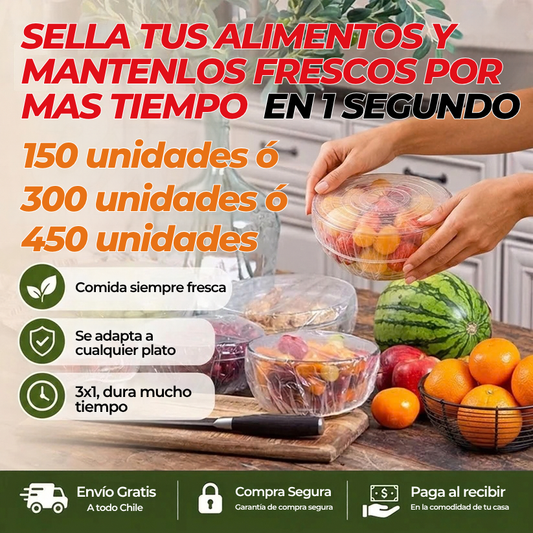 Cubre Platos Plástico Desechable 150 unidades