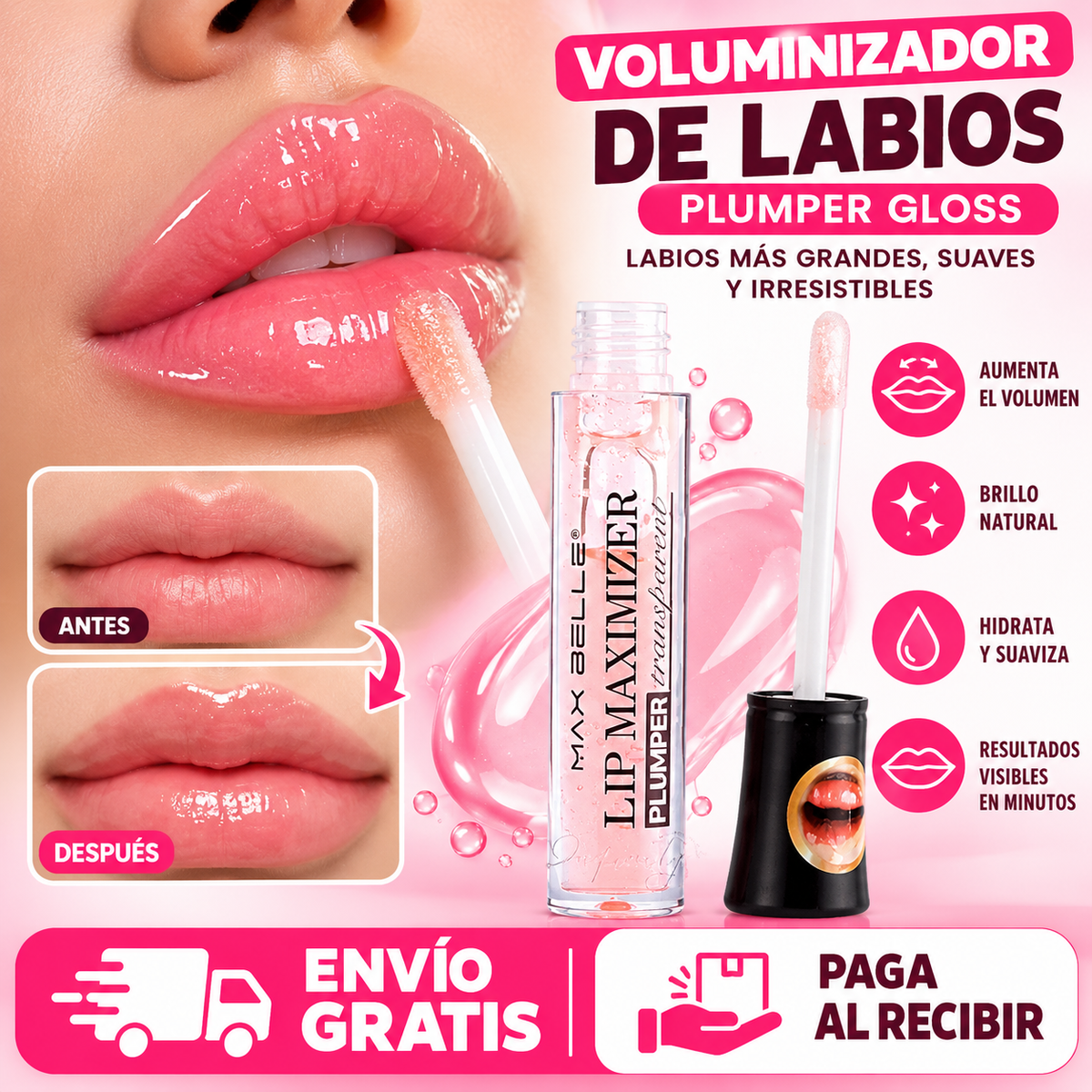 Voluminizador De Labios Plumper Gloss