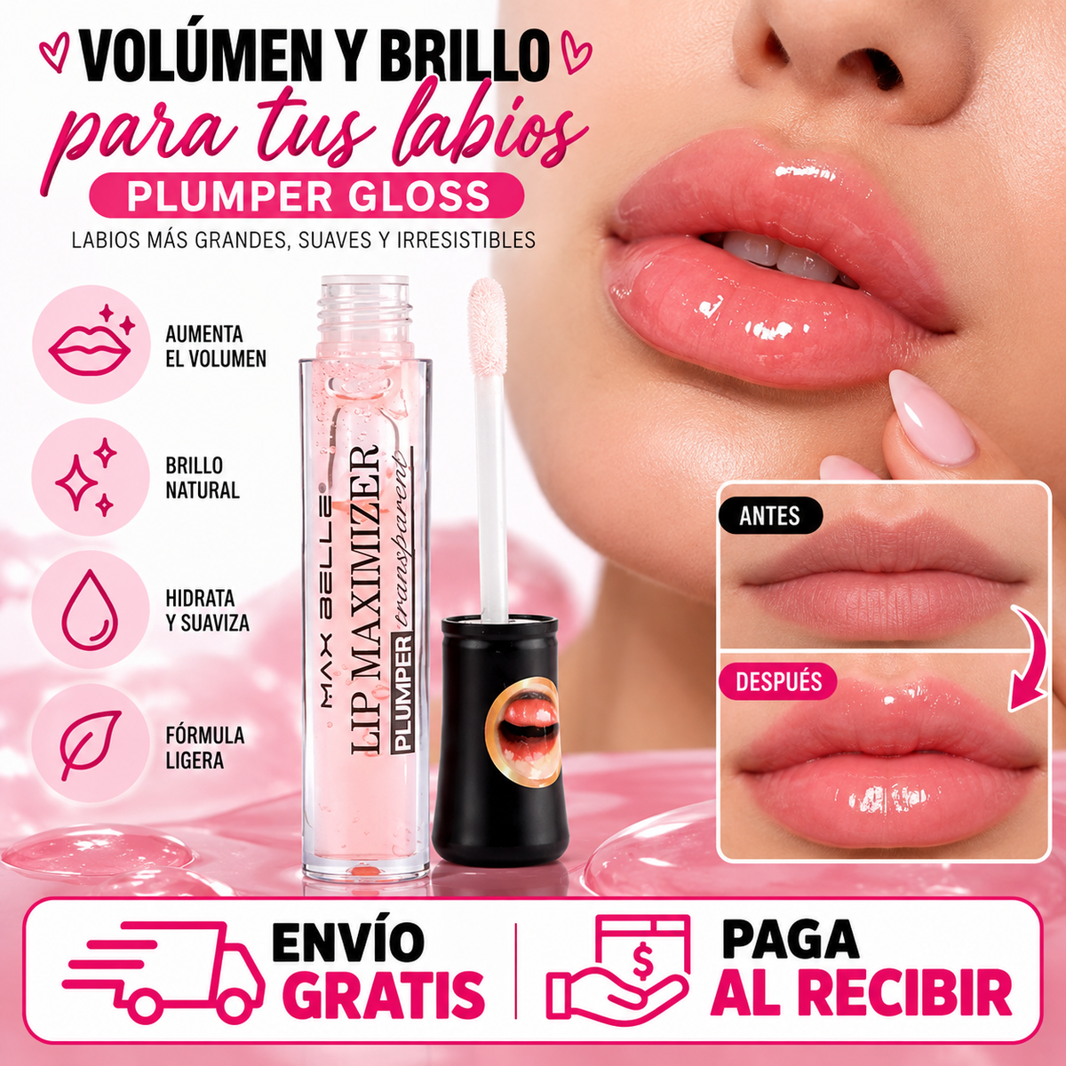 Voluminizador De Labios Plumper Gloss