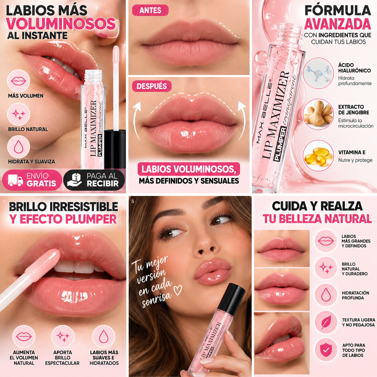 Voluminizador De Labios Plumper Gloss